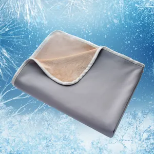 Solid Color High Quality Professional 1 Side Cool Feeling 1 Side Warm Feeling Summer Cooling Blanket