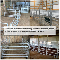 Panel de Cerca para Granja Ganadera, Acero Recubierto, para Caballos, Ovejas, Ganado, Corral con Puerta para Caballos, para Pastos