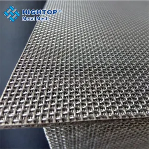 Ss304 316L 904L 5 Micron 5 Layers Sintered Stainless Steel Woven Filter Wire Mesh