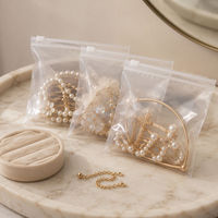 Sacs Ziplock Coulissants en LDPE Compacts avec Fermeture Éclair pour Petites Pièces, Bijoux, Cosmétiques, Matériel de Quincaillerie, Maison, Entrepôt, Animaux de Compagnie, Impression de Logo du Fabricant