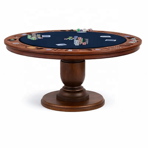 Table <span class=keywords><strong>de</strong></span> <span class=keywords><strong>poker</strong></span> <span class=keywords><strong>de</strong></span> casino <span class=keywords><strong>de</strong></span> luxe en bois <span class=keywords><strong>de</strong></span> haute qualité, design personnalisé, table <span class=keywords><strong>de</strong></span> <span class=keywords><strong>poker</strong></span> ronde moderne Texas Hold'em - Product Image 2