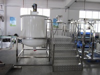Réservoir de mélange chimique de haute qualité 1000 2000 L avec agitateur en plastique avec agitateur solution antiseptique faisant la machine
