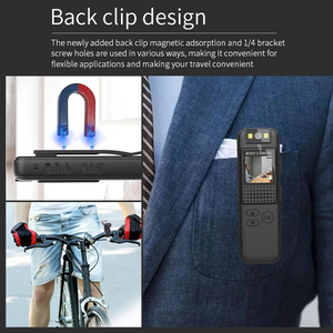 Cámara Corporal CS08 1080P con Grabación de Audio y Video, Mini Cámara Corporal Portátil con Clip, Videocámara Compatible con Wifi - Product Image 4