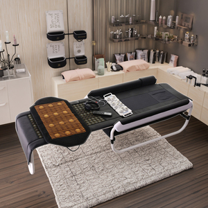 <span class=keywords><strong>Table</strong></span> <span class=keywords><strong>de</strong></span> spa <span class=keywords><strong>de</strong></span> thérapie thermique à rouleau <span class=keywords><strong>de</strong></span> jade avec matelas en tourmaline, lit <span class=keywords><strong>de</strong></span> <span class=keywords><strong>massage</strong></span> infrarouge, style coréen V3, fabricant maître - Product Image 1