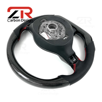 Volant en fibre de carbone avec écran LED pour VW Volkswagen MK6 Golf6 R GTI R Scirocco Jetta Passat CC Polo 6r 2008-2013