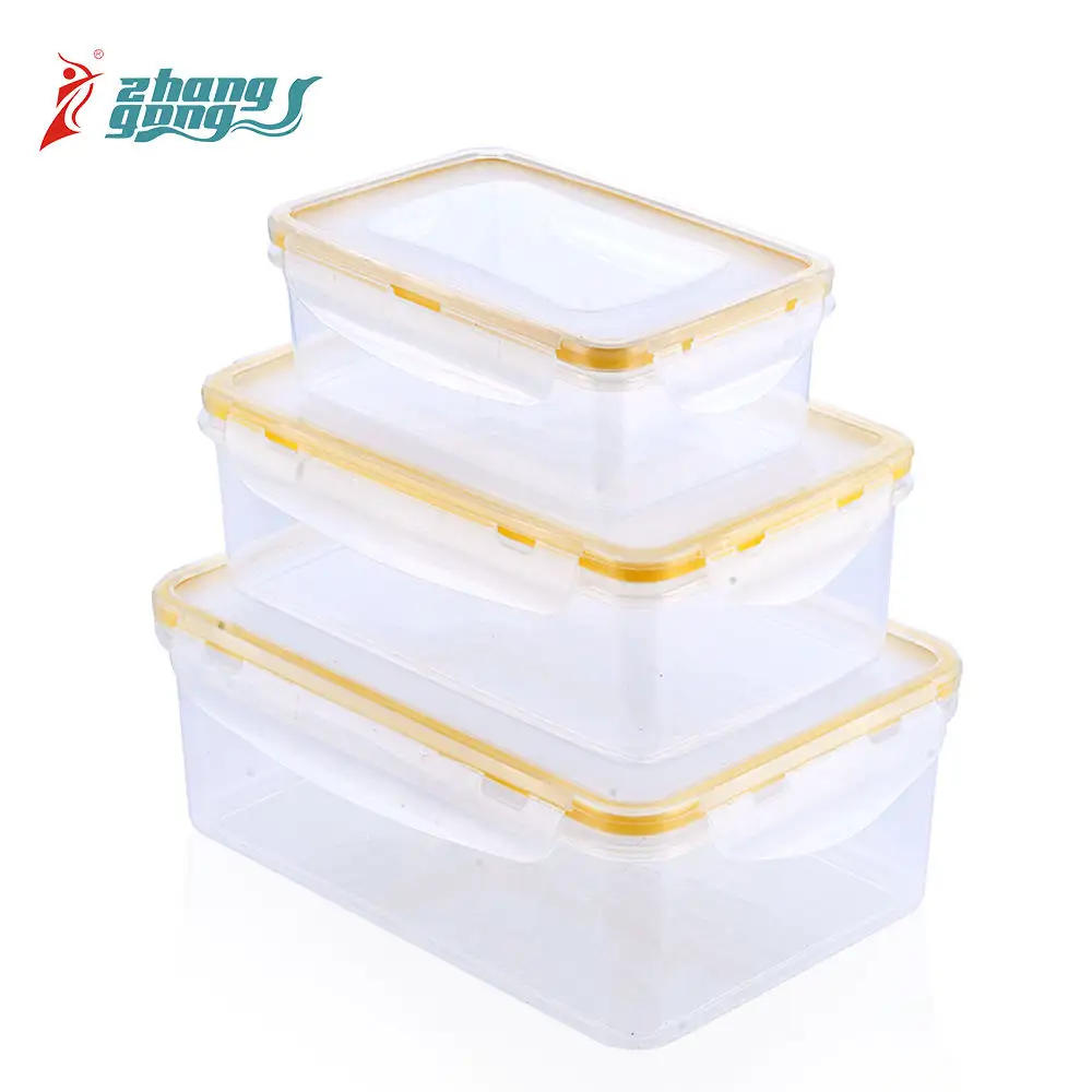 View larger image Add to Compare Share 3 pieces one compartment air tight clear food storage containers