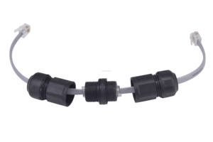 GIET M21 RJ25 Wasserdichter 6 P6C Modular Connector Panel Mount Wasserdichter RJ12-Stecker IP68 Outdoor rj11 Custom <span class=keywords><strong>Plug</strong></span> - Product Image 2