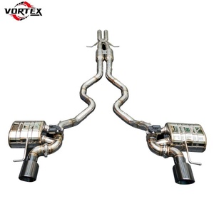 Tubos de Escape de Rendimiento de Acero Inoxidable Vortex, SISTEMA DE ESCAPE CATBACK para Land Rover Range Rover Sport 2018 - Product Image 1