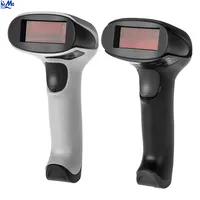 Pemindai Barcode CIS USB Genggam 1D 2D Pembaca Kode QR untuk Inventaris Penyimpanan Stok