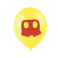 Ballon rond en latex de logo imprimé de bonne qualité de 12 pouces pour la décoration de fête d'anniversaire d'enfants de thème de Mickey Mouse