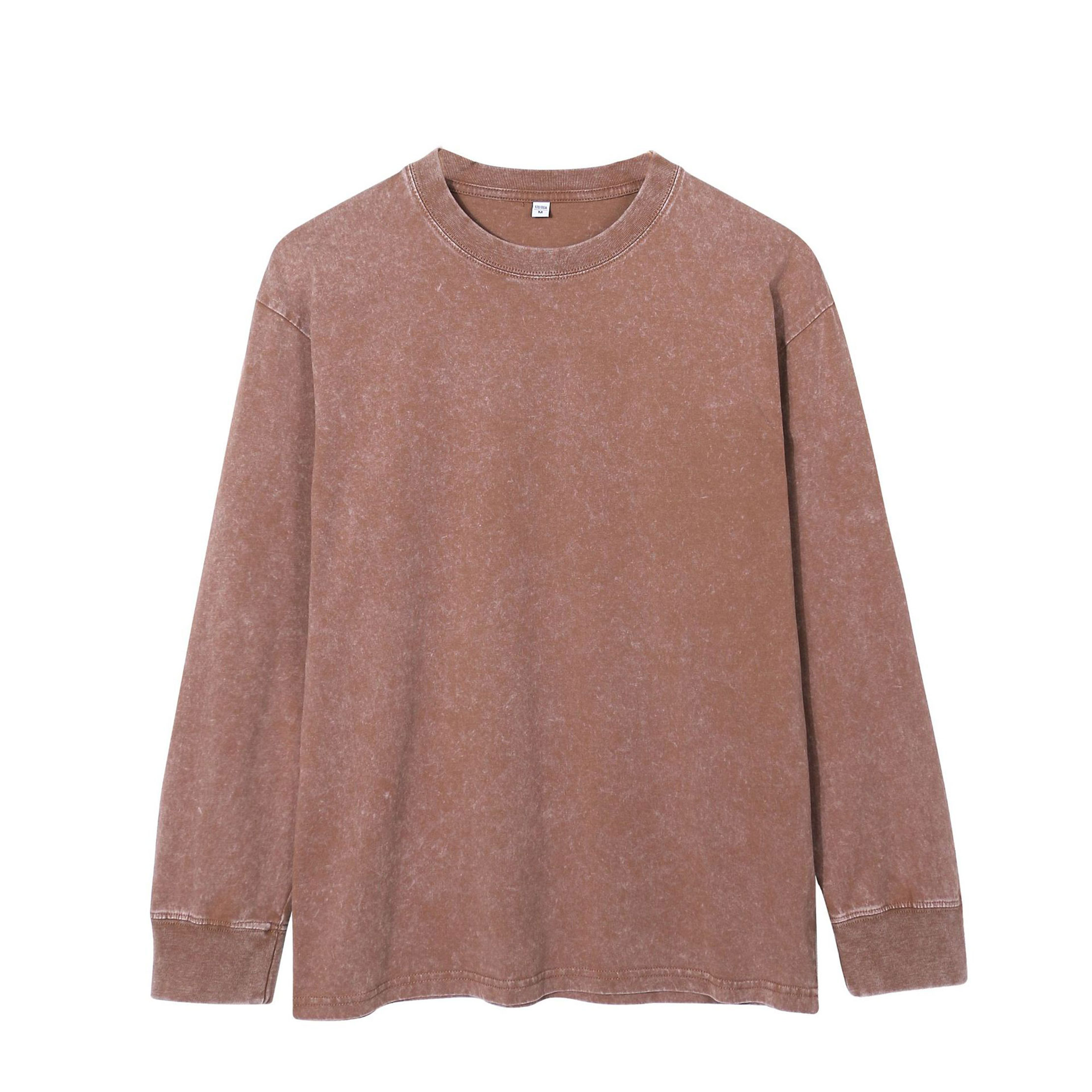 cotton t shirt-brown