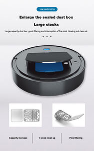 <span class=keywords><strong>Robot</strong></span> Aspirateur Laveur 3 en 1 Intelligent Sans Fil, Balai Pulvérisateur Automatique Rechargeable pour Sols Secs et Humides - Product Image 4