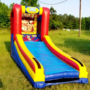 Équipement de jeu de flipper interactif commercial de Skee-Ball gonflable d'intérieur de PVC d'enfant d'usine pour l'amusement de champ de foire - Product Image 1