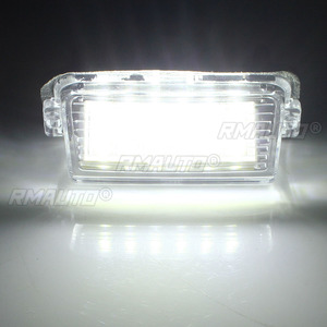 2PCS Lampes LED pour plaque d'immatriculation pour Toyota Corolla Yaris Vitz Camry Prius C Ractis Verso S - Product Image 2