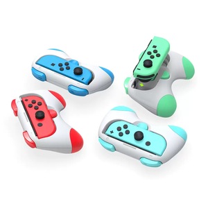 Supporto per Joycon (2 Pezzi) Compatibile con NDS Switch 1 <span class=keywords><strong>e</strong></span> OLED, Impugnatura per Controller Gamepad, Accessori - Product Image 4