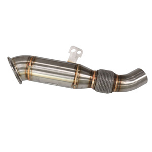 ING para <span class=keywords><strong>BMW</strong></span> B58 3,0 T Tubo de escape de bajada Tubo de acero inoxidable sin escudo térmico Piezas de rendimiento automático al por mayor de alta calidad - Product Image 1