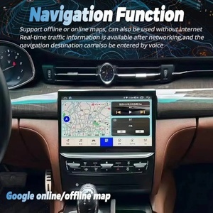 วิทยุติดรถยนต์ Android 15 สำหรับ Maserati Quattroporte ปี 2013-2016 รองรับ Wireless CarPlay เครื่องเล่นมัลติมีเดีย GPS ระบบนำทาง DSP ติดตั้งบนคอนโซล รับประกัน 1 ปี - Product Image 4