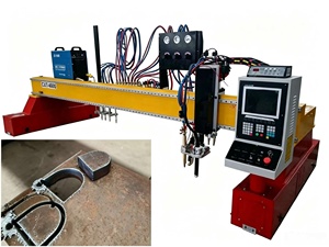 Machine de découpe plasma CNC 380V robuste, découpeuse oxygène-gaz à portique, moteur servo, haute productivité, équipement de découpe de tôles d'acier - Product Image 3