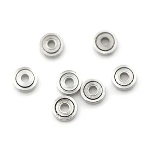 10 ชิ้น/เซ็ตใหม่ 681ZZ ตลับลูกปืนขนาดเล็กโลหะเปิดไมโครแบริ่ง 1x3x1 มม. - Product Image 2