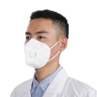 Masques faciaux Kn95 personnalisés avec valve respiratoire