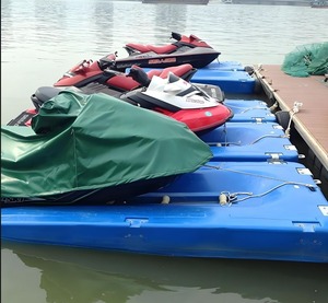 HDPE Blasform Beliebte Marine Modular Ponton Lift Floating Jet Ski Boat Dock - Product Image 1