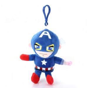 Peluches de Spider-Man, Iron Man y <span class=keywords><strong>Hulk</strong></span> de 4 Pulgadas, Súper Suaves, Lindos y Divertidos, Muñecos de Peluche para Máquinas de Garras, Llaveros de Animales de Peluche - Product Image 4