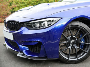 Lèvre avant en fibre de carbone pour BMW Série 3 <span class=keywords><strong>F80</strong></span> <span class=keywords><strong>M3</strong></span> 2014-2018 – Amélioration du pare-chocs de style <span class=keywords><strong>CS</strong></span> - Product Image 2
