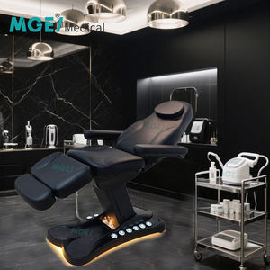 MEDIGE Chaise de table de massage facial électrique réglable en <span class=keywords><strong>cuir</strong></span> PU pour salons de beauté et centres de soins infirmiers - Product Image 6