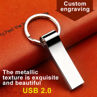 Clé USB personnalisée avec logo, mini clé USB 2 Go, 4 Go, 8 Go, 16 Go, 32 Go, clé USB en métal, clé USB 2.0, 3.0, clé USB 64 Go, 128 Go, 256 Go