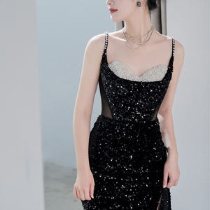 ชุดคอร์เซ็ทสีดำไม่มีจีบแขนสุดหรู - Product Image 3