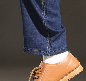 5XL 6XL 7XL 8XL الأزرق اضافية كبيرة المعتاد رجل مرونة تمتد سراويل جينز الذكور جان السراويل كبيرة الحجم الجينز الأسود الرجال 2021 - Product Image 5