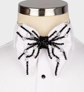 Thợ may làm thời trang nơ quan hệ lụa Jacquard tùy chỉnh nơ cho nam giới - Product Image 3