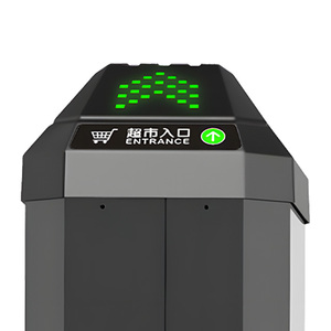 Tourniquet d'entrée de supermarché en acier inoxydable personnalisable avec code QR/contrôle ESD anti-tailgating pour une optimisation optimale - Product Image 5