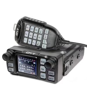 QYT KT-5000วิทยุเคลื่อนที่ยูวีสองย่านความถี่กำลังส่ง25วัตต์รองรับภาษาจีนสำหรับใช้งานในรถยนต์ - Product Image 3