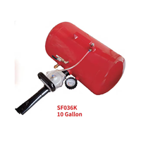 Réservoir d'air en aluminium durable pour gonflage rapide des pneus en ateliers et garages – Gonfleur professionnel pour le positionnement des rainures des pneus