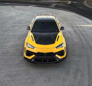 Kit carrosserie large style 1016 pour Lamborghini Urus, kit carrosserie en fibre de carbone avec lèvre avant, diffuseur, spoiler, capot, état neuf - Product Image 2
