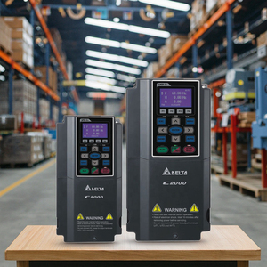 ไดรเวอร์ปรับความถี่ 11 กิโลวัตต์ 460 โวลต์ รุ่น VFD110C43A-21 สำหรับคอมเพรสเซอร์และมอเตอร์ VFD110C43A-21 11 กิโลวัตต์ 460 โวลต์ วี - Product Image 1