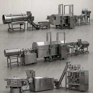 Ligne de production de snacks soufflés / Machine automatique pour barres protéinées / Machine extrudeuse de barres protéinées - Product Image 1