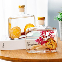 Maison Décorative Bâtons Naturels Sèche Parfumée Fleur Fragrance100ML Bouteille En Verre diffuseur de roseaux