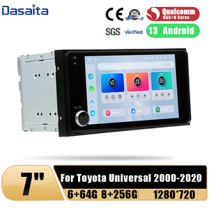 Radio Universal para Auto con Pantalla Táctil de 7 Pulgadas, GPS Android, CarPlay Inalámbrico, Reproductor <span class=keywords><strong>Multimedia</strong></span>, Asistencia de Reversa para <span class=keywords><strong>Toyota</strong></span> Rav 4 - Product Image 4