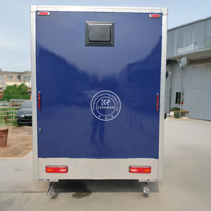 Remorque de toilettes de luxe, toilettes portables pour événements extérieurs, toilettes mobiles publiques en fibre de verre - Product Image 5