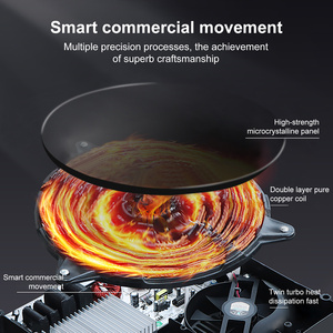 Vente flash - Cuisinière électrique pour restaurant, hôtel, cuisine commerciale, haute puissance 220v 5000w, plaque de cuisson à induction à brûleur unique - Product Image 6