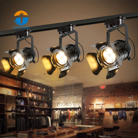 Rail de lumière pour comptoir de bar personnalisé, prix compétitif, douille de lampe PAR30 E27, support réglable, projecteur LED pour scène, boîtier de rail