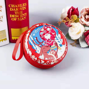 Emballage de noël sous forme d'étoile en couleur, Mini Mini cercle, boîte en étain, bonbon à la menthe, mignon, décoratif, personnalisé, <span class=keywords><strong>pour</strong></span> cadeau imprimé - Product Image 6