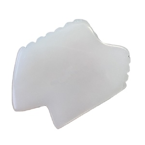 Best Selling Products Customize Natural <strong>White</strong> <strong>Jade</strong> <strong>Gua</strong> <strong>Sha</strong> Scraping Therapy Guasha Tools for Body Face Massage - Product Image 4