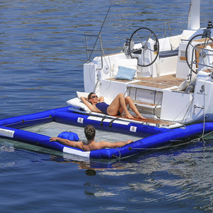 <span class=keywords><strong>Piscine</strong></span> flottante gonflable pour la vente, <span class=keywords><strong>piscine</strong></span> anti-méduses avec enceinte en filet pour yacht - Product Image 6