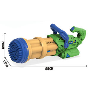Pistolet à eau électrique pour enfants avec lumière LED et jet longue portée pour jouer en extérieur/en intérieur, couleur bleu/vert, batterie au lithium - Product Image 5