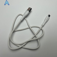Offre Spéciale Câbles Micro-USB de haute qualité 0.9M mètre Câble de charge rapide Chargeur USB Câble de données Veste en PVC pour téléphones Imprimante OEM