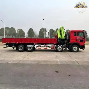 Grúa Montada en Camión de 6 Toneladas, Camión con Grúa de 2 a 12 Toneladas, Grúa Articulada Telescópica Hidráulica Rentable Montada en Camión - Product Image 2