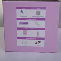 Kit de soins naturels tout-en-un pour la naissance et la récupération post-partum, essentiels pour la trousse d'hôpital, avec bouteille de lavage péri-rectal et compresses rafraîchissantes périnéales